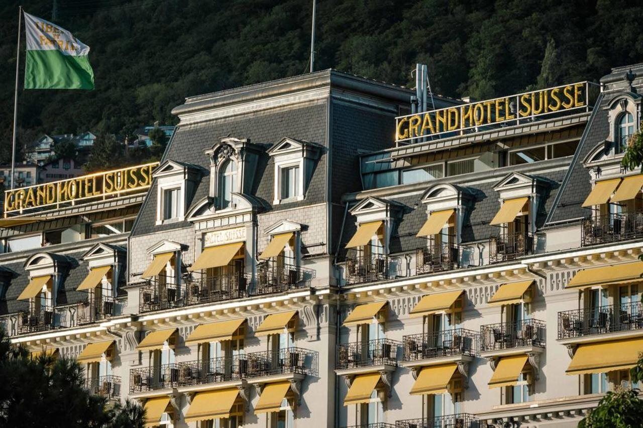 瑞士雄伟大酒店 蒙特勒 外观 照片